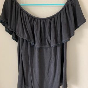 American Eagle Soft and Sexy Off the Shoulder Blouse